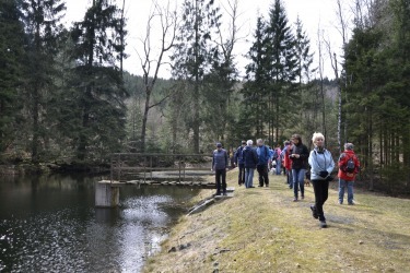 naučná stezka kolem zaniklé obce Lísková (pův. Haselbach)