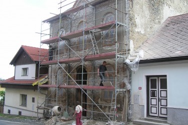 Rekonstrukce fasády synagogy