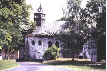 Kostel v roce 1990 (Zdroj: E. Wierer)