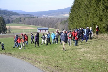Die kommentierten Wanderungen in der Umgebung von Haselbach.