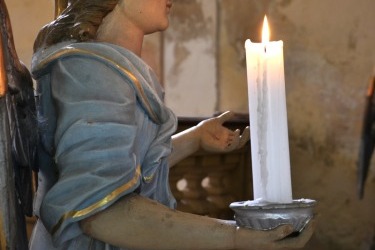 Der Innenraum der Kirche