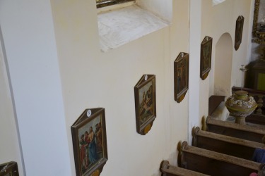 Der Innenraum der Kirche