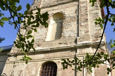 Die St.-Jakobus-Kirche in Bömisch Domschlag